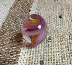 Vintage Rainbow Ribbon Core Swirl Marble | Mercari
