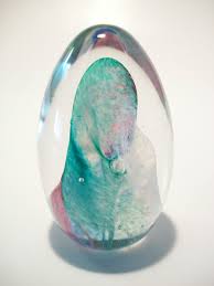 Vintage Studio/Art Glass Paperweight - Un-signed - Mid 20th Century | eBay