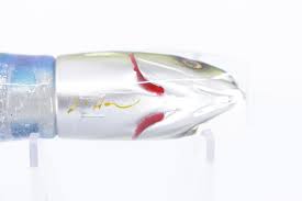 JB Signature Lures Mackerel Scad (Opelu) Small Plunger 7" 3.5oz Skirte — GZ Lures Big Game Supply