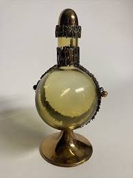 Vintage MCM Turun Hopea Pentti Sarpaneva Bronze Amber Glass Footed Decanter Jug | eBay