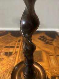 Vintage Maitland-Smith Attributed Barley Twist Pillar ...