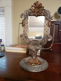 Renaissance Silver Desk Mirror | eBay