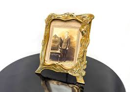 Bronze Flower Frame - Etsy Australia