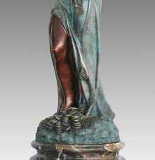 Bronze Fortuna Roman Goddess Statue Lifesize Classical Indoor Floor Sculpture | ClassySculptures.com | 50% Discount & Free Global Shipment