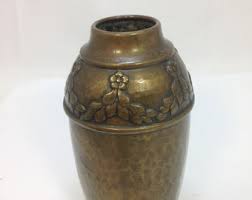 Victorian 1911th, Small KMF Bronze Vase,engraved , Marked on Bottom 104 and Logo, 95.3g - Etsy