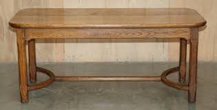 STUNNiNG ARTS and CRAFTS VICTORIAN ENGLISH OAK HAYRAKE DINING TABLE 6-8 PEOPLE For Sale at 1stDibs