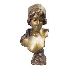 Mignon Bronze Bust by Emmanuel Villanis (French 1858 ...