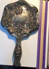 Antique Silver Hand Mirror In other Us Silver-Plated Antiques for sale | eBay
