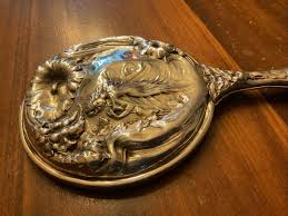 Best Victorian Nymph Fairy Floral Antique Silverplate Hand ...