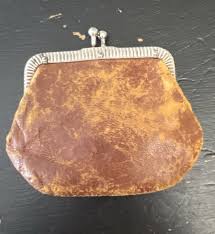 Vintage Leather Coin Purse Made In Austria | eBay