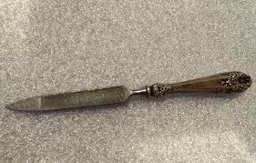 ANTIQUE VICTORIAN ART Nouveau Sterling Silver Nail File, C. 1890 £21.48 - PicClick UK