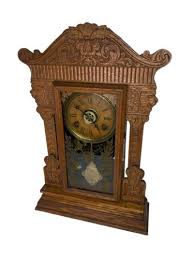Rare Gilbert Jeweled Series Style 11 Parlor Clock Works Great W/ Lion – Unique Antiques of Connecticut