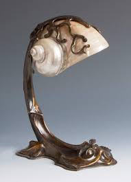 Art Nouveau Desk Lamp | Cottone Auctions