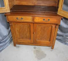 Bargain John's Antiques | Antique Oak Kitchen Cupboard ...