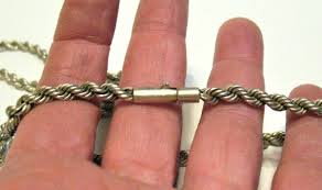 STERLING SILVER CHAIN NECKLACE TWISTED 22 INCHES 37.7 GRAMS ...