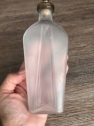 Vintage Langlois Georgia Rose Art Nouveau Empty Perfume Bottle | eBay