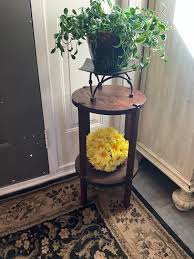 Arts and Crafts Oak Plant Stand - Etsy