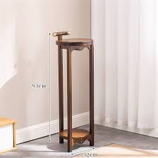 Amazon.com: KAKSTAK Round Wooden Plant Stand (Size:32*93CM)