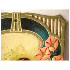 REDUCED Calendar Art Mother And Daughter Scene - Vintage Salesman . For Sale at Ruby Lane