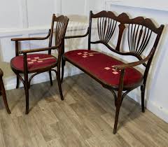 Bentwood Salon Suite from Baumann, 1920s, Set of 5 | Chairish