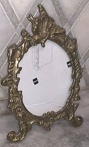 Vintage Ornate Brass Oval Photo Picture Portrait Metal Frame ...