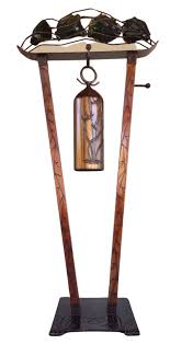 5' V Bell Sculpture - Dragonflies and Cattails With a Crown ...