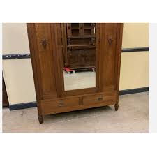 Antique Art Deco Wardrobe, 1920s | Chairish