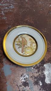 Japanese "Art Of Choking" porcelain plate featuring Cardinal & floral – Jackson Square