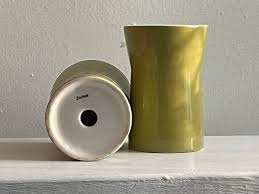 Vintage Mikasa Salt & Pepper Shakers - Olive Green - Made in Japan - Etsy