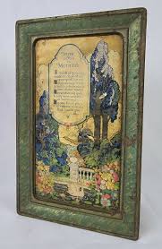 Antique Vtg Deco Nouveau Artstyle Chocolate Company Metal Tin Candy Box A11 | eBay