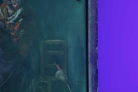 Fine Interior Scene Painting by Luigi Scaffai (Italian, 1837-1899)