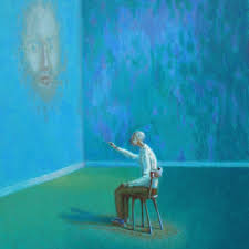 compass galleryPeter Thomson - Cobalt Wall - compass gallery