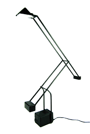 Vintage Spanish Black Counter Balanced Table Lamp from Fase ...