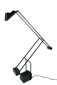 Vintage Spanish Black Counter Balanced Table Lamp from Fase ...