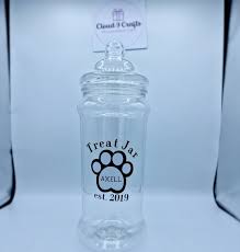 Personalized Dog Treat Jar: Victorian Style Biscuit Storage ...