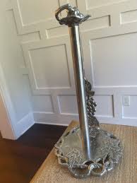 Arthur Court Grape Vine Design Standing Paper Towel Holder ...