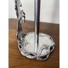 Arthur Court Stallion Horse Paper Towel Holder Aluminum ...