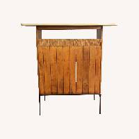 Mid Century Tiki Bar by Arthur Umanoff - AptDeco