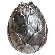 Artichoke Ice Bucket Designed by Mauro Manetti, Silver Plated, circa 1970 For Sale at 1stDibs