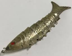 Sold at Auction: Articulated Fish Pendant