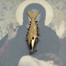 Vintage 14K Gold Fish, Articulated Fish Pendant, Antique ...