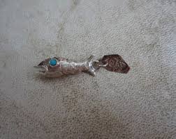 Taxco Fish Pendant - Etsy