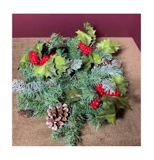 10' X12" ROUND TABLE CHRISTMAS WREATH - CENTER OPEN 4" FOR ...