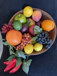 HUGE Lot Realistic Vintage Fake Fruits Vegetables Foods ...