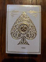 ARTISAN THEORY 11 WHITE EDITION PLAYING CARDS BRAND NEW SEALED | eBay