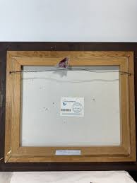 Wallace Signed Original Oil On Canvas Winter Forest ...