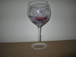 ROMANIA MILANO Stemmed Water or Wine Goblets Stained Glass ...