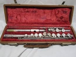 Vintage 1966 ARTLEY NICKEL PLATED FLUTE, ELKHART INDIANA Serial No. 152536 | eBay