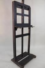 Sold at Auction: Antique Black Painted Wood Artist's ...