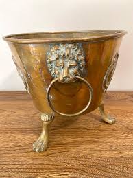 Antique Pre-civil War Brass Jardiniere – H.W. Hayden Pat ...